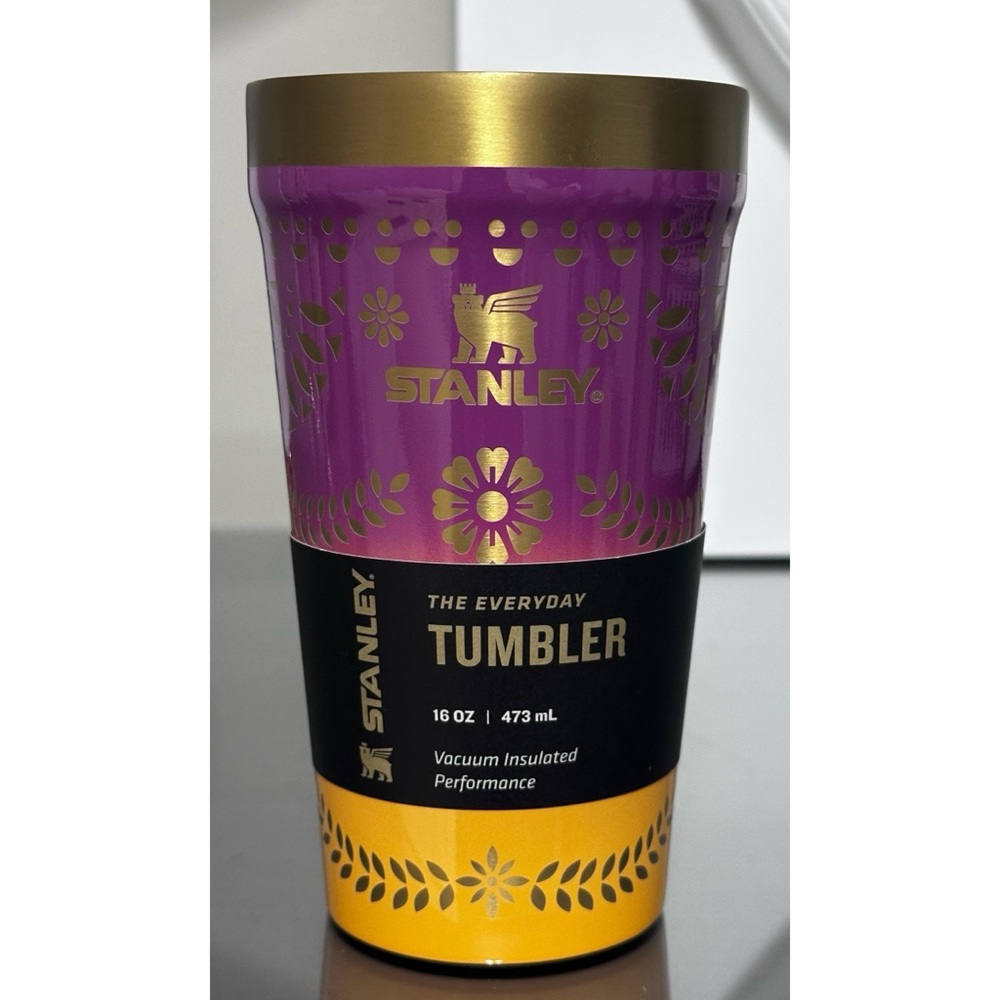 SET OF 2- Stanley 16oz Everyday Tumblers, Día de Los Muertos Collection - Picture 7 of 10
